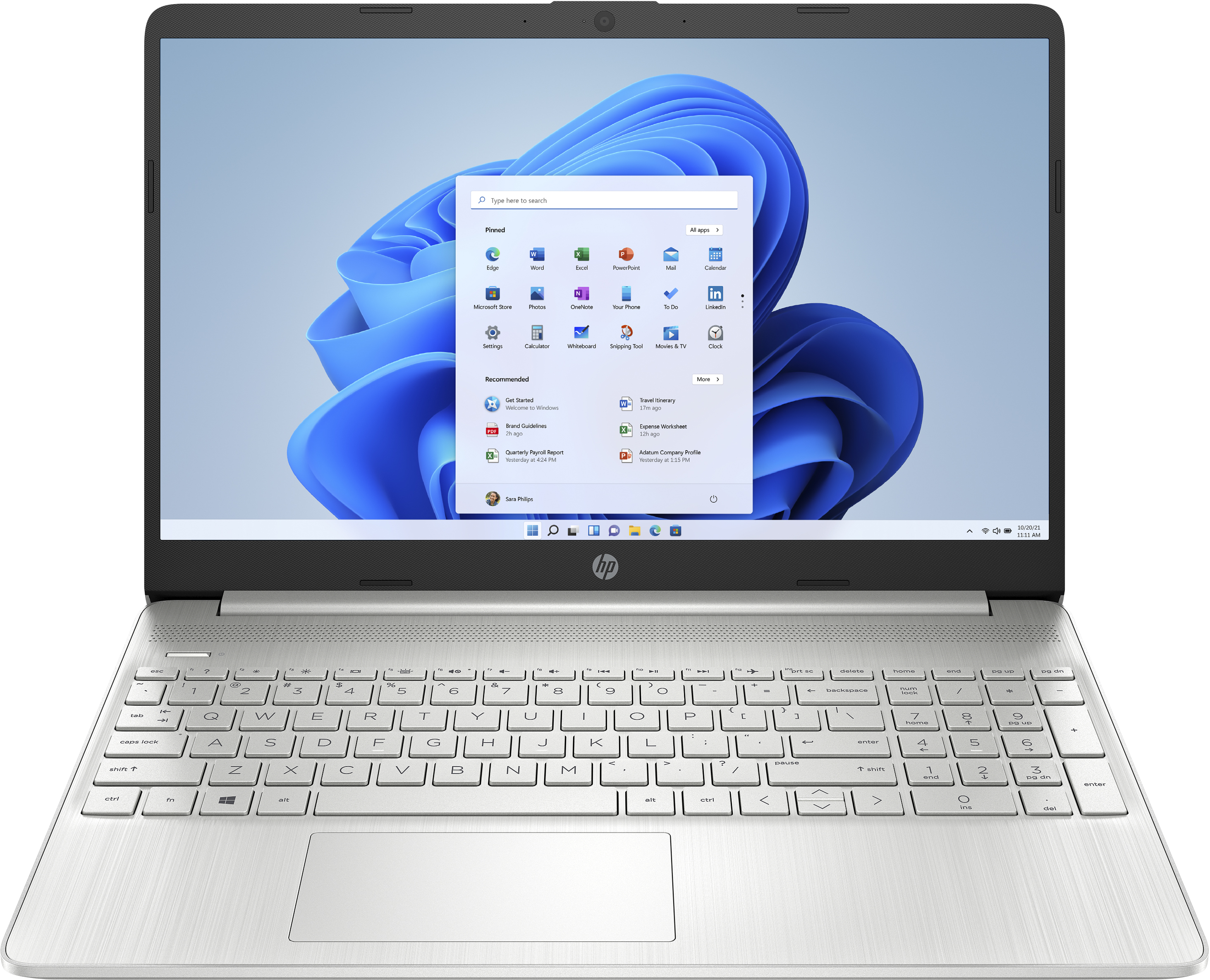 Notebook HP Laptop 15s-eq3019nl [6B474EA]