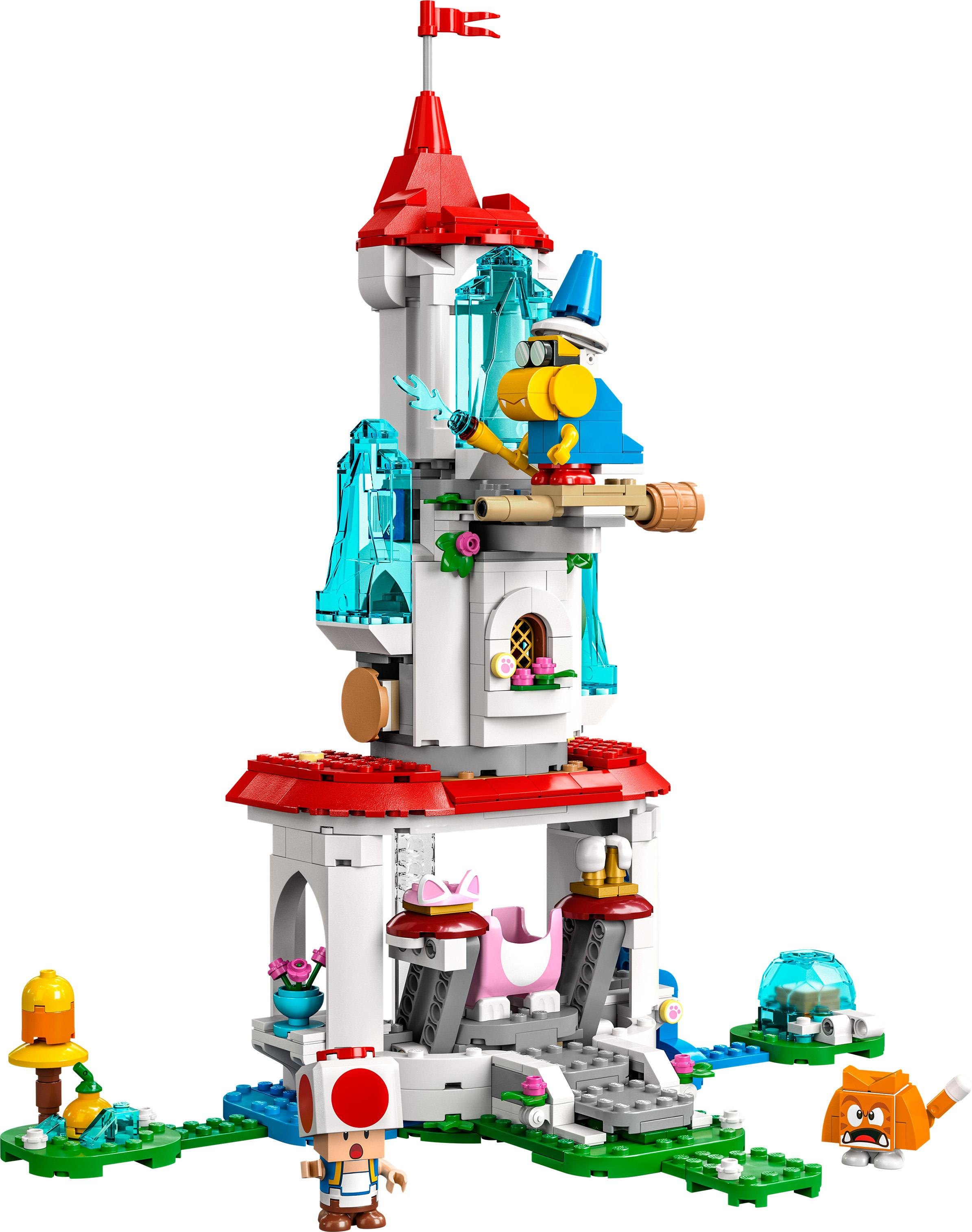 LEGO Super Mario Pack espansione Costume di Peach gatto e Torre ghiacciata [71407]