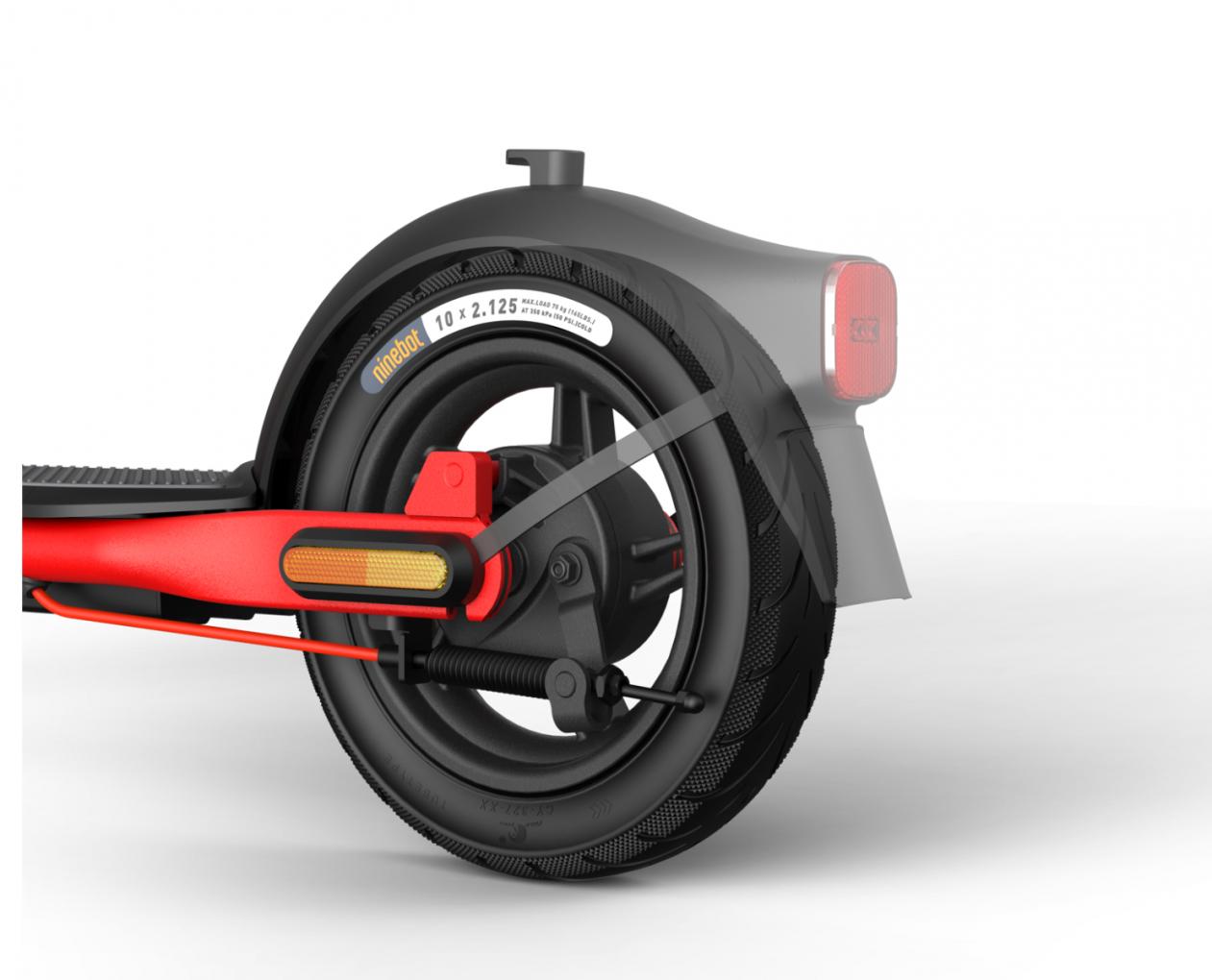 Ninebot by Segway Monopattino elettrico D18E con 18 km di autonomia e ruote da 10