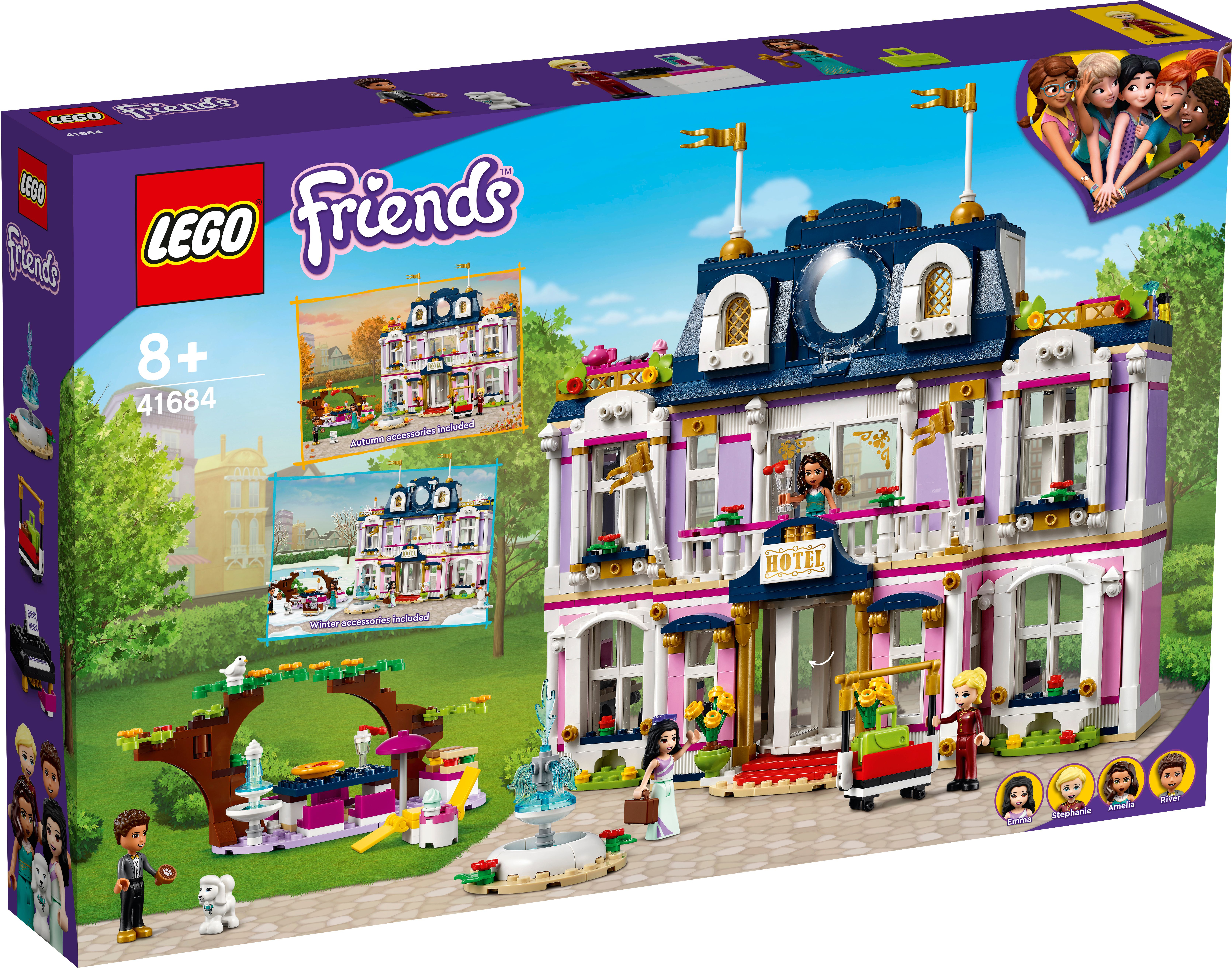 LEGO Friends Grand Hotel di Heartlake City [41684]