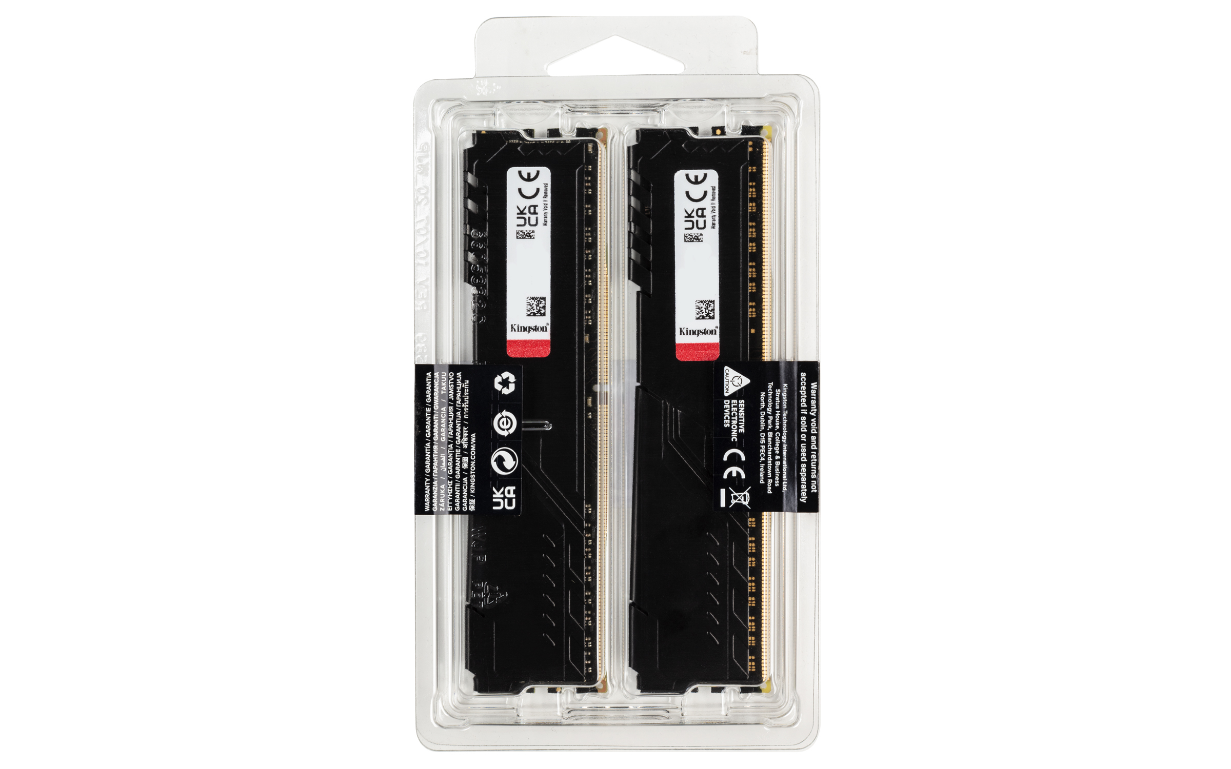 Memoria Kingston Technology FURY Beast 8GB 2666MT/s DDR4 CL16 DIMM (Kit da 2) Black [KF426C16BBK2/8]
