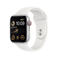 Smartwatch Apple Watch SE OLED 44 mm 4G Argento GPS (satellitare) [MNQ23FD/A]