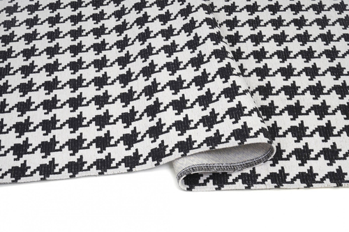 Carpet Decor Magic Home Interno Tappeto Rettangolo Cotone, Poliestere Nero, Bianco [BLANCHE PURE 160X230]