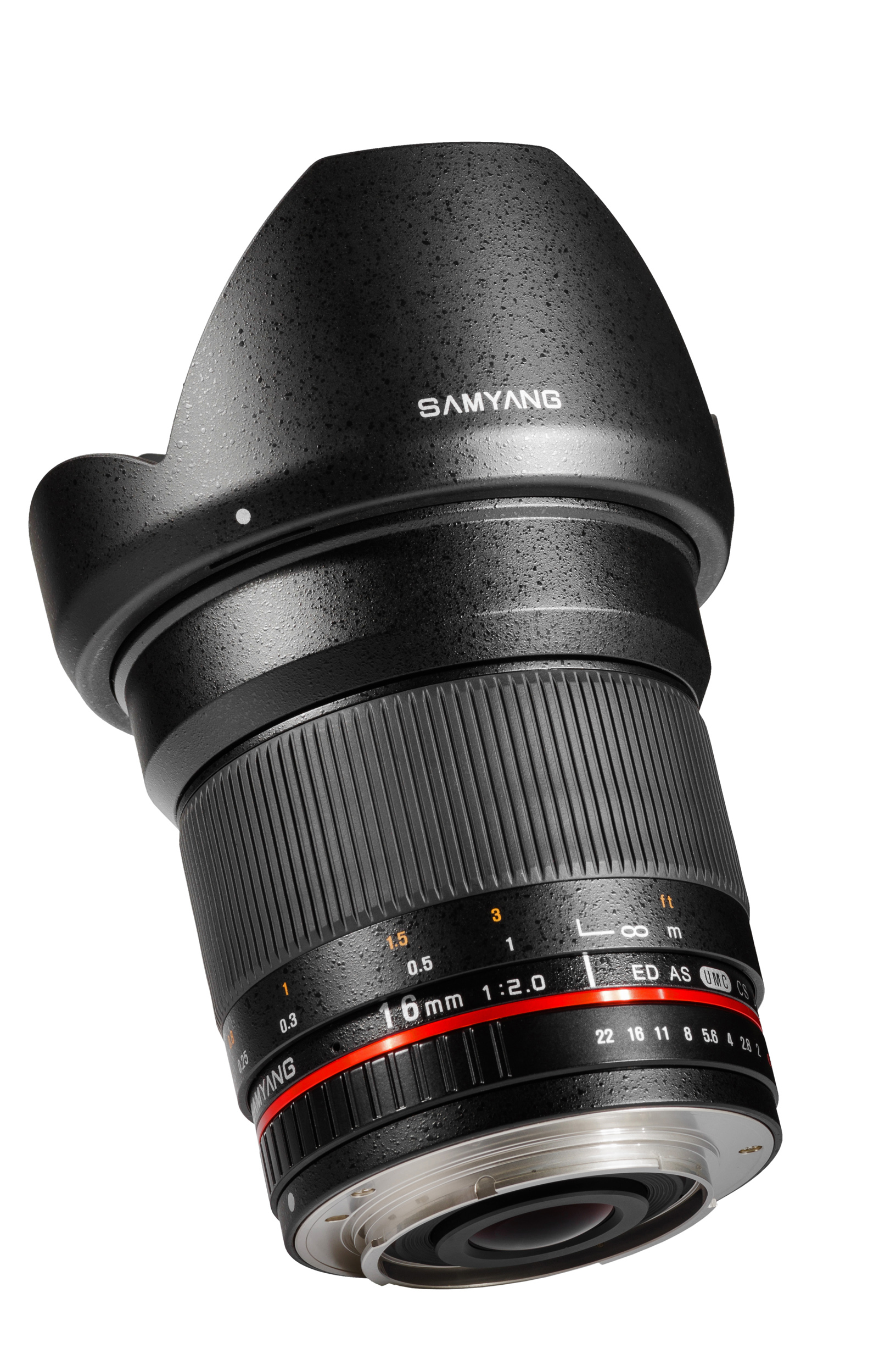 Obiettivo Samyang 16mm f/2.0 MFT MILC Nero [8809298882921]