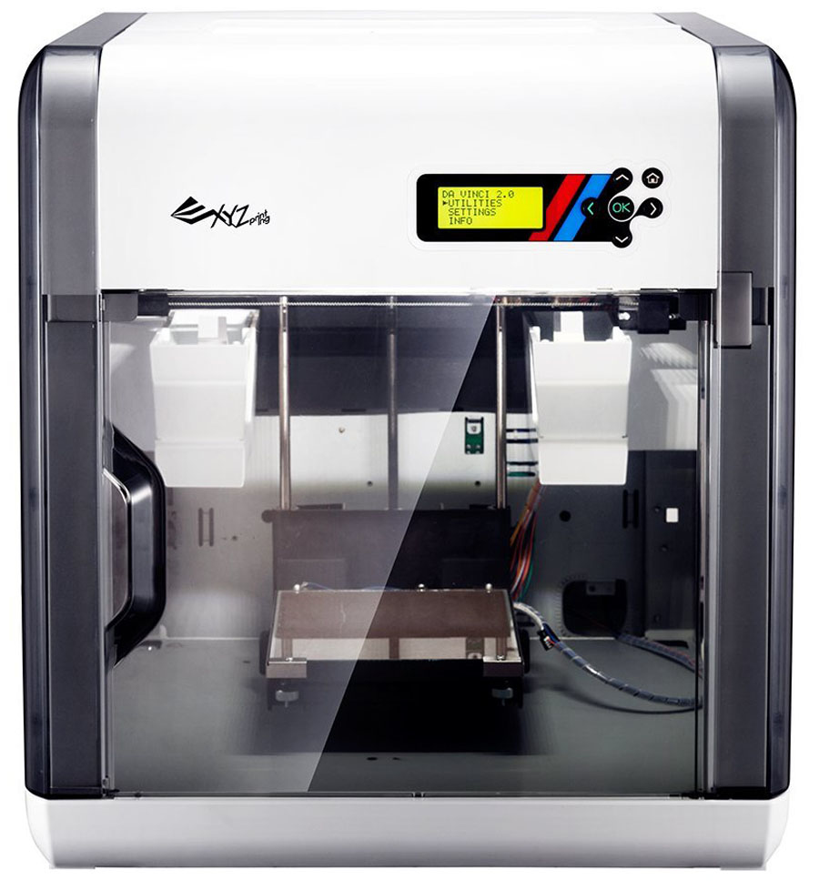 XYZprinting da Vinci 2.0A Duo stampante 3D Fabbricazione a Fusione di Filamento (FFF) [3F20AXEU00D]