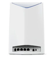NETGEAR Orbi Pro Tri-Band Business WiFi System + 4x Ceiling Add-on Satellite router wireless Gigabit Ethernet Banda tripla (2.4 GHz/5 GHz) 4G Bianco [SRK60B05-100EUS]