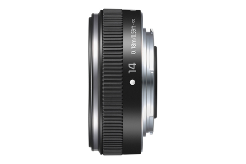 Panasonic H-H014AE-K obiettivo per fotocamera MILC/SRL Obiettivo ampio [H-H014AE-K]