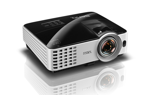 BenQ MX631ST videoproiettore Proiettore a corto raggio 3200 ANSI lumen DLP XGA (1024x768) Compatibilità 3D Nero, Bianco [9H.JE177.13E]
