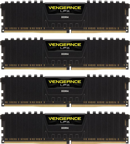 Corsair Vengeance LPX 64GB DDR4-2400 memoria 4 x 16 GB 2400 MHz [CMK64GX4M4A2400C14]