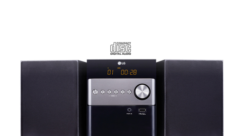 LG CM1560 set audio da casa Microsistema per la 10 W Nero [CM1560]