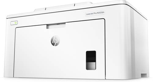 Stampante laser HP LaserJet Pro M203dn, Bianco e nero, per Abitazioni piccoli uffici, Stampa, Stampa da smartphone o tablet; fronte/retro; Cartuccia JetIntelligence [G3Q46A]