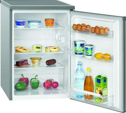Bomann VS 2185 frigorifero Libera installazione Acciaio inossidabile 137 L A++ [721851]