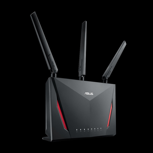 ASUS RT-AC86U router wireless Gigabit Ethernet Dual-band (2.4 GHz/5 GHz) 4G Nero [90IG0401-BM3000]