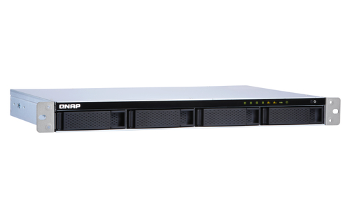 Server NAS QNAP TS-431XeU Rack (1U) Collegamento ethernet LAN Nero, Acciaio inossidabile Alpine AL-314 [TS-431XEU-2G]
