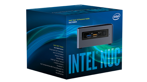 PC/Workstation Intel NUC BOXNUC7I5BNHXF PC/stazione di lavoro i5-7260U Mini PCI Intel® Core™ i5 4 GB DDR4-SDRAM 1000 HDD Windows 10 PC Nero, Grigio [BOXNUC7I5BNHXF]