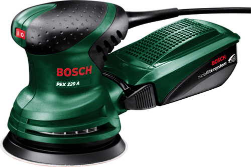 Bosch PEX 220 A Levigatrice orbitale 24000 OPM Nero, Verde [603378000]