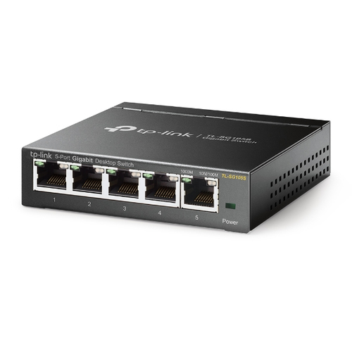 TP-LINK Switch di rete Tp Link Desktop Gigabit TL-SG105S- 5Porte Ethernet (1000Base-TX) N/D