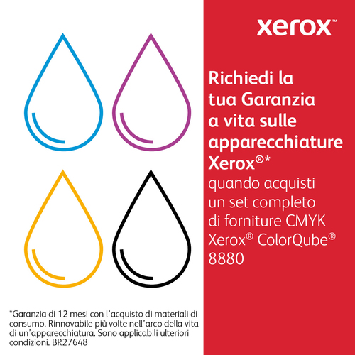 Xerox Inchiostro solido in barrette Nero da 16700 pagine per ColorQube 8870 / 8880 (108R00957) [108R00957]