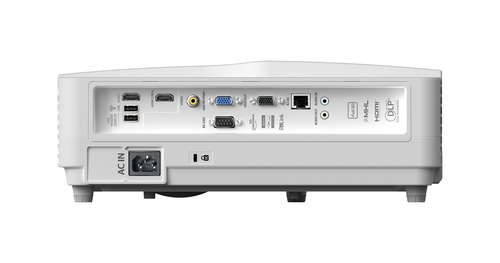 Optoma HD31UST videoproiettore Proiettore a raggio ultra corto 3400 ANSI lumen DLP 1080p (1920x1080) Compatibilità 3D Bianco [E1P0A1GWE1Z1]