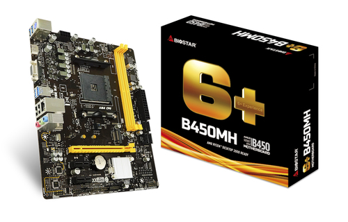 Biostar B450MH scheda madre AMD B450 Presa AM4 micro ATX [B450MH]