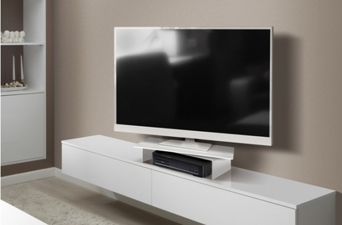 Supporto da parete per TV a schermo piatto Base girevole tv Meliconi Rotobridge Elite M Bianco
