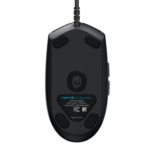 Logitech G PRO mouse Mano destra USB tipo A Ottico 25600 DPI [910-005441]