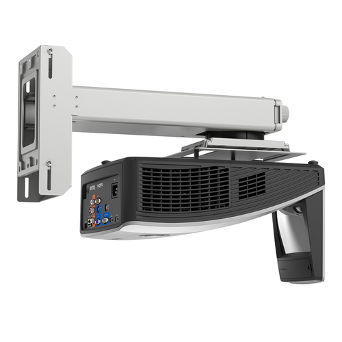 BenQ MW855UST+ videoproiettore Proiettore a raggio ultra corto 3500 ANSI lumen DLP WXGA (1280x800) Compatibilità 3D Nero, Bianco