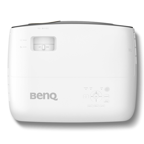 Benq W1720 videoproiettore Proiettore a raggio standard 2000 ANSI lumen DLP 2160p (3840x2160) Nero, Bianco [9H.JLC77.14E]