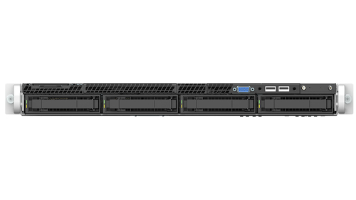 Intel R1304WFTYSR sistema barebone per server Intel® C624 LGA 3647 (Socket P) Rack (1U) Nero, Argento [R1304WFTYSR]