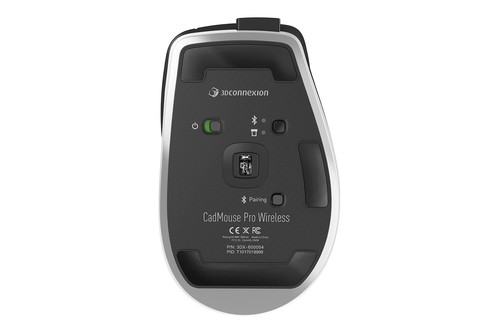 3Dconnexion CadMouse Pro Wireless mouse Mano destra RF Ottico 7200 DPI [3DX-700078]