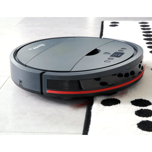 Vileda VR 201 Pet Pro aspirapolvere robot 0,5 L Nero, Rosso [160884]