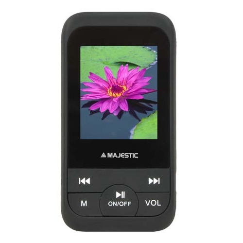 New Majestic Lettore MP3 SDA8071R 8GB display 1.8 Pollici colore Nero