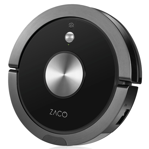 Zaco Robot A9s aspirapolvere robot 0,6 L Nero, Carbonio [501737]