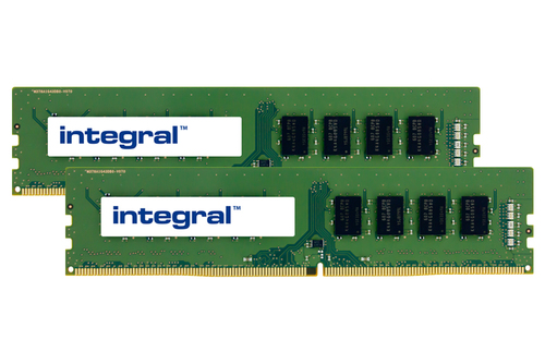 Integral 16GB (2X8GB) PC RAM Module DDR4 2400MHZ UNBUFFERED DIMM KIT OF 2 EQV. TO CT9846395 FOR CRUCIAL memoria 8 GB [CT9846395-IN]