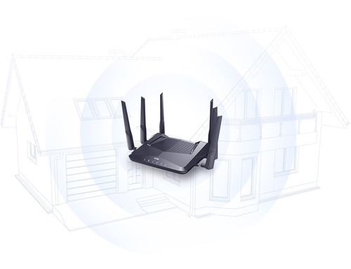 D-Link DIR-X5460 router cablato Gigabit Ethernet Nero [DIR-X5460]