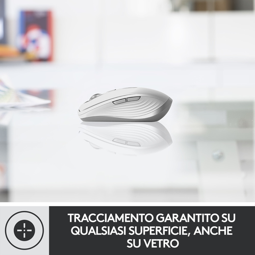 Logitech MX Anywhere 3 mouse Mano destra RF senza fili + Bluetooth Laser 4000 DPI [910-005990]
