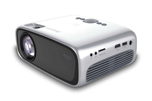 Philips NeoPix Easy 2+ videoproiettore Proiettore a corto raggio LCD 720p (1280x720) Nero, Argento [NPX442/INT]