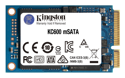 Kingston Technology Drive SSD KC600 SATA3 mSATA 1024G [SKC600MS/1024G]