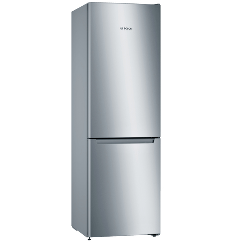Bosch Serie 2 KGN36NLEA frigorifero con congelatore Libera installazione 305 L E Acciaio inossidabile
