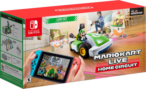 Nintendo Mario Kart Live: Home Circuit Luigi Set modellino radiocomandato (RC) Auto Motore elettrico [10004631]