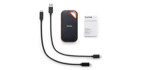 SSD esterno SanDisk Extreme PRO Portable 1 TB Nero [SDSSDE81-1T00-G25]