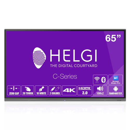 Touch screen HELGI Monitor Professionale IFP 65