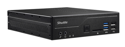 Barebone Shuttle XPС slim DH410 1.35L sized PC Nero Intel H410 LGA 1200 (Socket H5) [PIB-DH410001] SENZA SISTEMA OPERATIVO