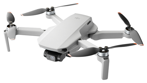 Drone con fotocamera DJI Mini 2 4 rotori Quadrirotore 12 MP 3840 x 2160 Pixel 2250 mAh Nero, Bianco [CP.MA.00000312.01]