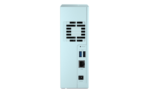QNAP TS-130 server NAS e di archiviazione Tower Collegamento ethernet LAN Bianco RTD1295 [TS-130]