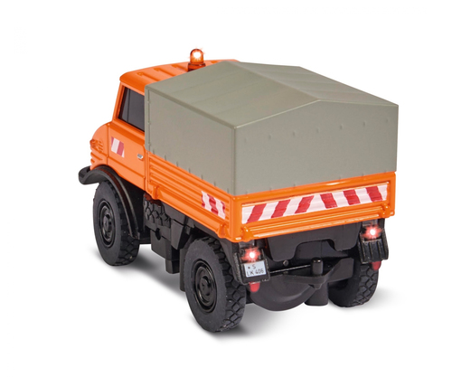 Carson MB Unimog U406 modellino radiocomandato (RC) Camion dei vigili del fuoco Motore elettrico 1:87 [500504140]