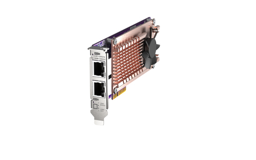 QNAP QM2-2P2G2T scheda di rete e adattatore Interno Ethernet 2500 Mbit/s [QM2-2P2G2T]