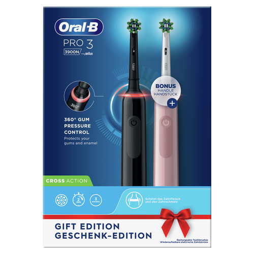 Oral-B PRO 80332427 spazzolino elettrico Adulto Nero, Blu [80332427]