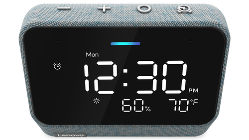Dispositivo di assistenza virtuale Lenovo Smart Clock Essential with Alexa [ZAA30002GB]