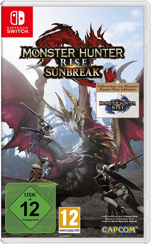 Videogioco Capcom Monster Hunter Rise + Sunbreak Set Standard+DLC Tedesca Nintendo Switch [1009875]